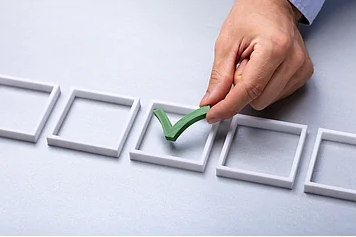 Checka av miljökraven